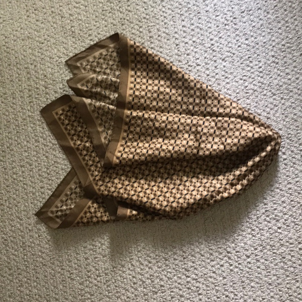 100% silk scarf